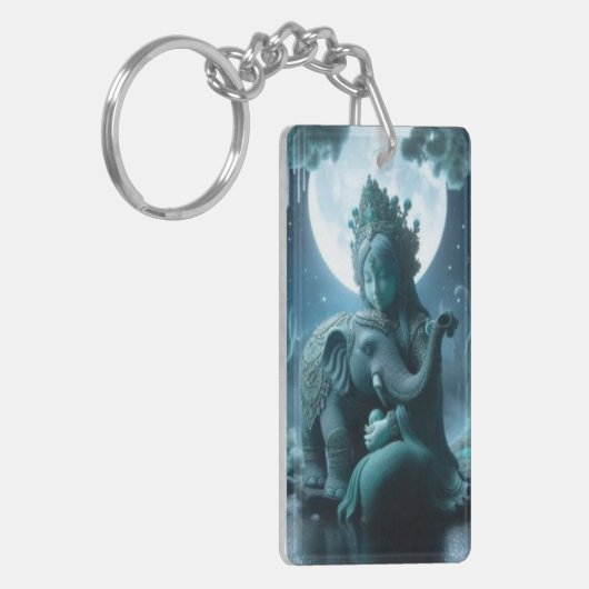 Affectionate Moon Sleutelhanger (Voorkant Links)