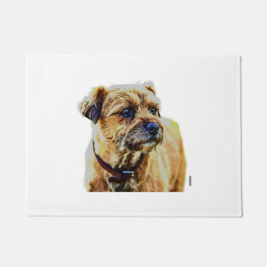 Affen Border Terrier Deurmat (Voorkant)
