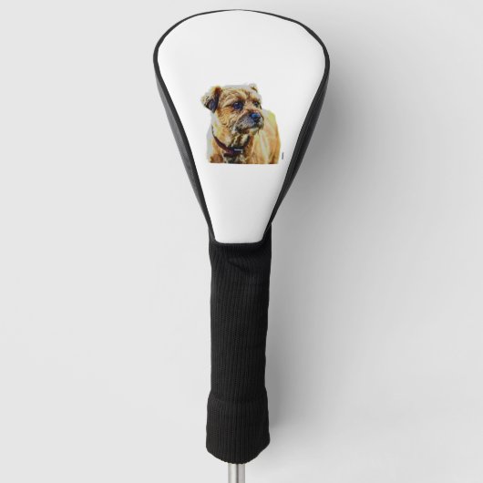 Affen Border Terrier Golfheadcover (Voorkant)