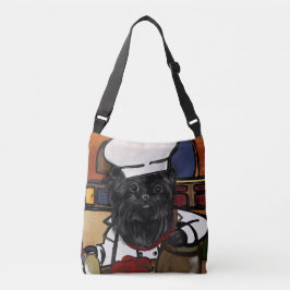 Affenpinscher Chef Crossbody Tas