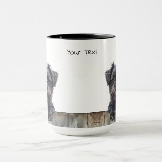 Affenpinscher Chien Mug (Centre)