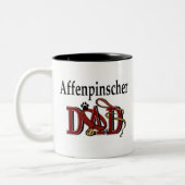 Affenpinscher Dad Mug (Gauche)