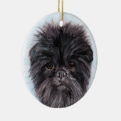 Affenpinscher Dog Art Ornament (Rechts)