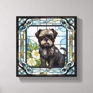 Affenpinscher Dog Canvas Afdruk