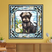 Affenpinscher Dog Canvas Kunst (Insitu (Woonkamer))