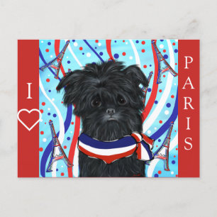 Affenpinscher Feestdagenkaart