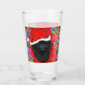 Affenpinscher Glas (Achterkant)