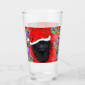 Affenpinscher Glas (Voorkant)