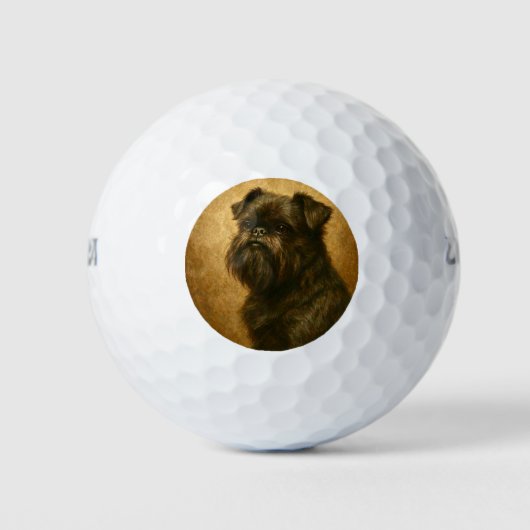 Affenpinscher Golfballen (Voorkant)