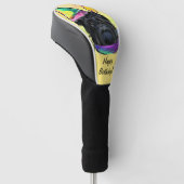 Affenpinscher golfheadcover (Schuin)