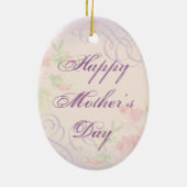 Affenpinscher Heart Mam Keramisch Ornament (Achterkant)