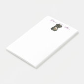 Affenpinscher Heart mama Post-it® Notes (Schuin)
