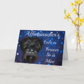 AFFENPINSCHER KAART (Gele Bloem)