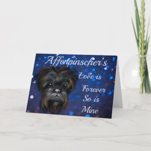 AFFENPINSCHER KAART (Voorkant)