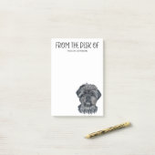 Affenpinscher liefhebber post-it® notes (Op bureau)