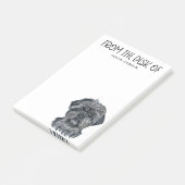 Affenpinscher liefhebber post-it® notes (Schuin)