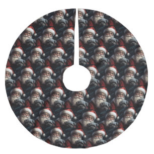 Affenpinscher met Sinterklaas Festive Kerstmis Kerstboom Rok