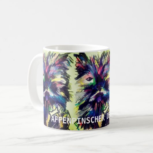 Affenpinscher Mug (Devant gauche)