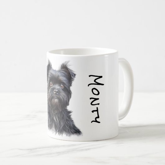 Affenpinscher Mug (Devant droit)