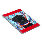 Affenpinscher Paris Notitieboek (Rechterzijde)