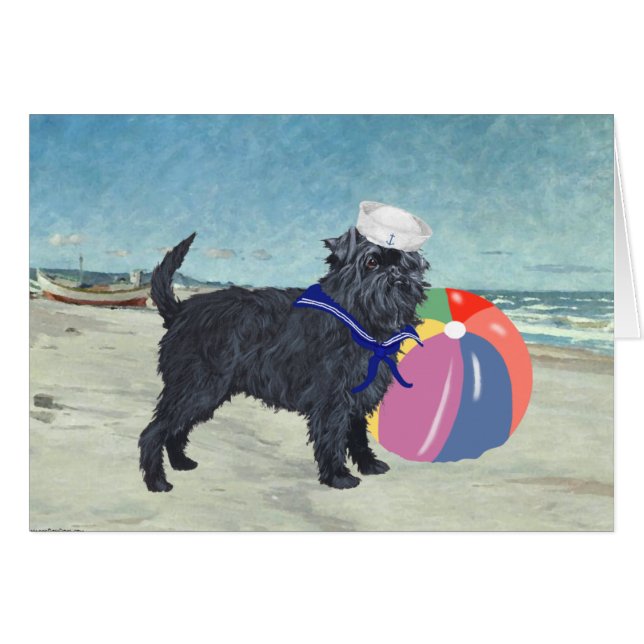 Affenpinscher Sailor (Voorkant Horizontaal)