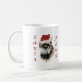 Affenpinscher Santa Paws Koffiemok (Links)