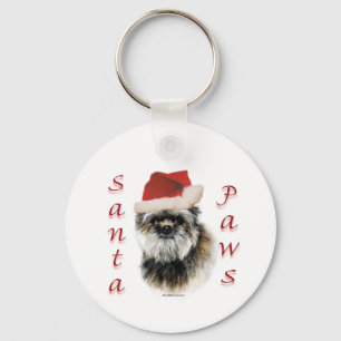 Affenpinscher Santa Paws Sleutelhanger