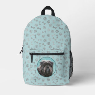 Affenpinscher Schilderij - Mooie Originele Honden Bedrukte Rugzak