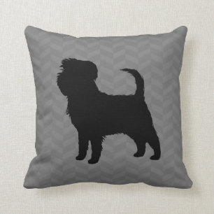 Affenpinscher Silhouette Kussen