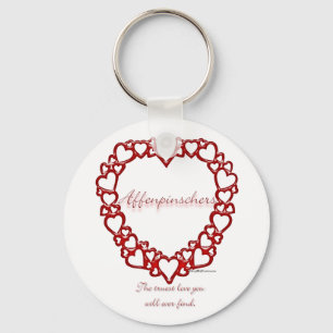 Affenpinscher Ware Liefde - Sleutelhanger
