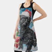 Affenpinscher Winter Wonderland Kerstvreugde Schort (Insitu)