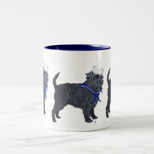 Affenpinscher Zeiler Tweekleurige Koffiemok