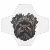 Affenpinscher Zwarte Hond Voetbal (Enkel)
