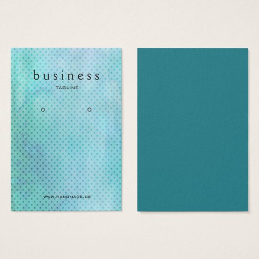 Affichage de l'oreille aquarelle Aquadots (Devant & derrière)