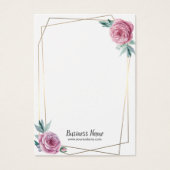 Affichage de l'oreille de cadre géométrique vintag (Devant)