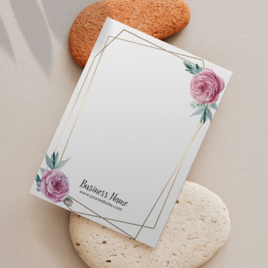 Affichage de l'oreille de cadre géométrique vintag