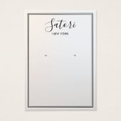 Affichage de l'oreille de la police de signature g (Devant)