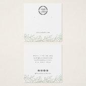 Affichage de l'oreille du logo personnalisé de la (Devant & derrière)