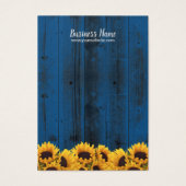 Affichage de l'oreille Tournesol Rustique Marine B (Devant)