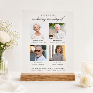 Affichage de photos de mariage à la mémoire de vos