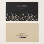 Affichage des boucles d'oreille en or beige (Devant & derrière)