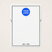 Affichage du bracelet en collier blanc pour logo (Devant)