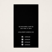 Affichage du Pendentif de collier blanc de logo (Dos)