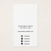 Affichage du Pendentif de collier de logo blanc pe (Dos)