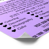 Affichage du tableau mariage, planificateur d'évén (Coin)