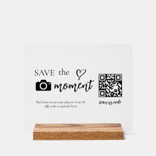 Affichage QR Code Capture The Love en écriture mod (Recto)