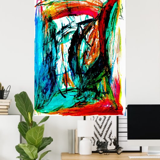 affiche (Bureau à domicile)