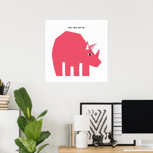 Affiche (Bureau à domicile)