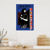 Affiche 10 ans OTAN 1949-1959 (Cuisine)