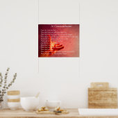 Affiche 10 Commandements (Cuisine)